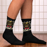 Crown Me Socks (Black)